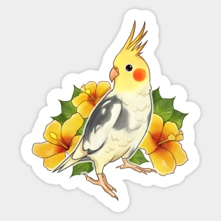 Cute Cockatiel Sticker